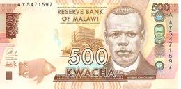 Malawi  P-66  500  Kwacha  2014  UNC - Malawi
