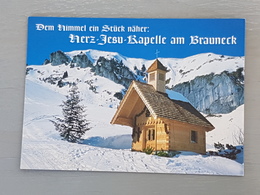 Herz-Jesu-Kapelle Am Brauneck, Idealhang (nicht Gelaufen, 1996); H16 - Lenggries