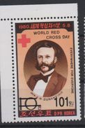 North Korea Corée Du Nord 2006 Mi. 5083 Surchargé OVERPRINT Croix Rouge World Red Cross Day Henri Dunant Rotes Kreuz MNH - Rotes Kreuz