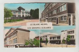 CPSM LE BLANC MESNIL (Seine Saint Denis) - Les Groupes Scolaires : 4 Vues - Le Blanc-Mesnil