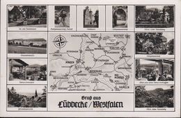 D-32312 Lübbecke - Mehrbildkarte - Alte Ansichten - Gruß Aus .. - Karte - Map - Lübbecke