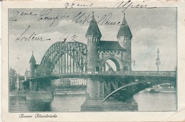 Delcampe - Allemagne : BONNER : Rheinbrucke - Bonn