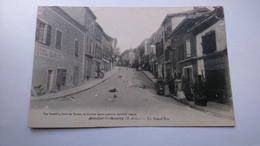 Carte Postale ( P7 ) Ancienne De Monclar De Quercy , La Grand Rue - Montclar De Quercy