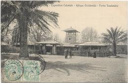 205 - 3849 13 Marseille, Exposition Coloniale - Afrique Occidentale - Ferme Soudanaise - Paire Blanc - Kolonialausstellungen 1906 - 1922