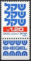 1982	Israel	879	The Word "SHEQEL" In Hebrew		0,70 € - Gebruikt (met Tabs)