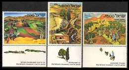 1982	Israel	881-883	Landscapes		3,50 € - Used Stamps (with Tabs)