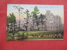 Hand Colored  Medical School Duke University Durham  North Carolina  . Ref 3239 - Durham