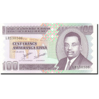 Billet, Burundi, 100 Francs, 2008, 2010-05-01, KM:44a, NEUF - Burundi