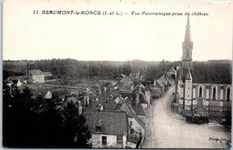 37 BEAUMONT LA RONCE - Vue Panoramique Prise Du Château - Beaumont-la-Ronce