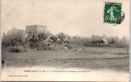 37 SEMBLANCAY - Le Donjon Et Le Château De La Source - Semblançay