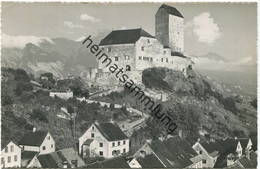 Sargans - Schloss - Foto-AK - Verlag Berni Klosters Gel. 1947 - Sargans