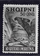 Albanie N°255 - Oiseaux - Neuf * Avec Charnière - TB - Albania