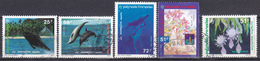 Polynésie Mamifères Marins Hong Kong 94 Flore La Belle De Nuit N°450 à 452-453-462 Oblitéré - Used Stamps