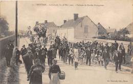 78-HOUDAN- CAVALCADE DU 28 MAI 1905, PELOTON DE GARDES FRANCAIS - Houdan