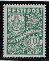 Estonie N°163 - Oiseaux - Neuf * Avec Charnière - TB - Estonia