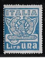 Italie N°137 - Oiseaux - Neuf * Avec Charnière - TB - Other & Unclassified