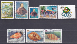 Polynésie Horoscope Faune Marine Reine Pomaré China 96 N°501-503 à 505-506-507-509 Oblitéré - Used Stamps