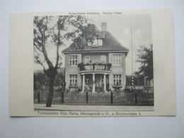Delcampe - WERNIGERODE , Villa Maria ,    Schöne Karte Um 1910 - Wernigerode