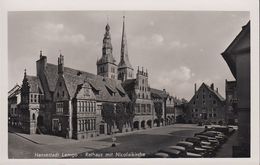 D-32657 Lemgo - Rathaus - Cars - Mercedes - Bus ( Echt Foto) - Lemgo