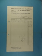 Fournitures Générales Pour L'Electicité P. Dr Schouwer Bruxelles /3/ - Elettricità & Gas