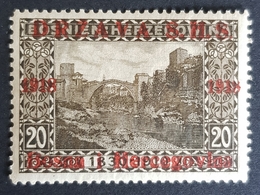 1918, Postage Stamps From Bosnia Herzegovina, Kingdom SCS, SHS, Yugoslavia, MLH - Unused Stamps