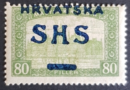 1918, Hungary Postage Stamps Overprinted, Kingdom SCS, SHS, Yugoslavia, MLH - Unused Stamps