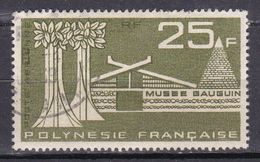 Polynésie Poste Aérienne Musée Gauguin Le Musée N°11 Oblitéré - Gebraucht