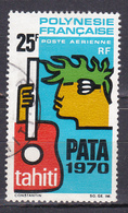 Polynésie Poste Aérienne P.A.T.A. 1970 à Tahiti N°28 Oblitéré - Gebraucht