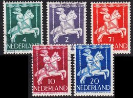 NIEDERLANDE NETHERLANDS [1946] MiNr 0472-76 ( O/used ) - Used Stamps