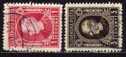 Slowakei / Slovakia, 1939, Mi  40; 42 Y A, Gestempelt [240319XXIV] - Usati