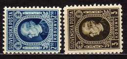 Slowakei / Slovakia, 1939, Mi  41-42 Y B ** [240319XXIV] - Unused Stamps