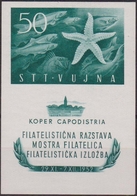 Trieste B - 373 ** 1952 – Mostra Filatelica BF 3. Cat. € 150,00. SPL - Neufs