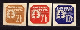 Slowakei / Slovakia, 1939, Mi  54; 56; 59 X ** [240319XXIV] - Nuovi