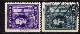 Slowakei / Slovakia, 1939, Mi  46-47 X, Gestempelt [240319XXIV] - Used Stamps