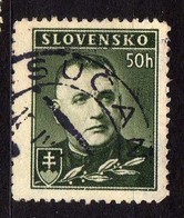 Slowakei / Slovakia, 1939, Mi 67 Y A, Gestempelt [240319XXIV] - Usati