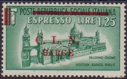 389 * Barge 1945 – Espresso N. 18. Cat. € 160,00. MH - Emisiones Locales/autónomas