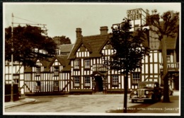 Ref 1279 - Judges Real Photo Postcard - Car Outside Craven Hotel Droitwich - Worcestershire - Otros & Sin Clasificación