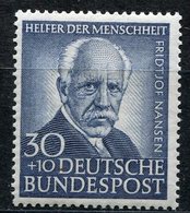 ALLEMAGNE REPUBLIQUE FEDERALE N°62 ** FRIDTJOF NANSEN - Poolreizigers & Beroemdheden