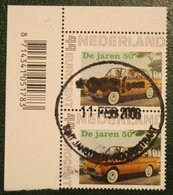 DAF Jaren 50 Auto Voiture Car Persoonlijke Zegel NVPH 2563b 2010 JANSTEEN Gestempeld USED Oblitere NEDERLAND NIEDERLANDE - Personnalized Stamps