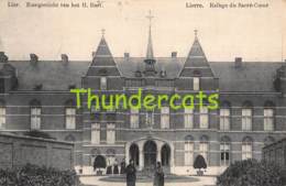 Delcampe - CPA LIER LIERRE RUSTGESTICHT VAN HET H HART REFUGE DU SACRE COEUR - Lier