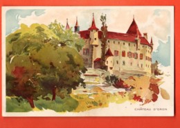 TSA-16 Litho Château De Oron, Chocolats Peter & Kohler (Nestlé). Non Circulé - Oron