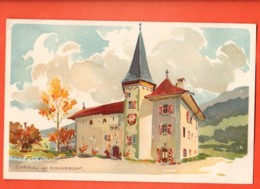 TSA-17 Litho Château De Rougemont, Chocolats Peter & Kohler (Nestlé). Non Circulé - Rougemont