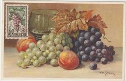 Carte-Maximum ALGERIE N° Yvert 279 (RAISIN) Obl Sp Ill Foire D'Alger (Ed Stheli) - Maximum Cards