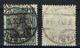 DR 104 A Gestempelt Und Geprüft - Used Stamps