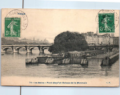 75 PARIS - La Seine, Le Pont Neuf Et L'écluse De La Monnaie - Nemesis