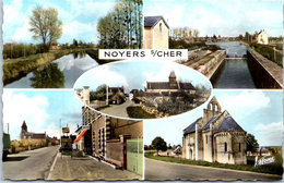 41 NOYERS SUR CHER - Carte Souvenir Mutivues - Noyers Sur Cher