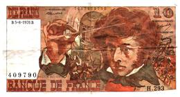 Billet  >  France > 10  Francs  1976 - 10 F 1972-1978 ''Berlioz''