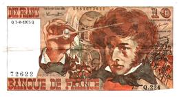 Billet  >  France > 10  Francs  1975 - 10 F 1972-1978 ''Berlioz''