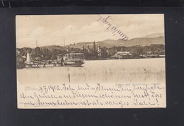 KuK AK Velden Am Wörthersee 1902 Gelaufen - Velden