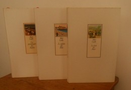 La Baie Des Anges. Le Palais Des Fêtes. La Promenade Des Anglais. Max Gallo. En 3 Volumes. 1975-1976. - Côte D'Azur